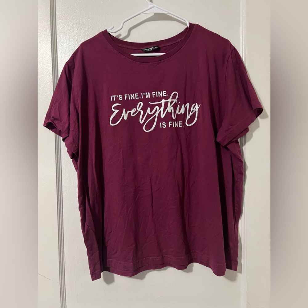 ⚡️5/$25 Bundle⚡️ SHEIN Sarcastic Tshirt Top